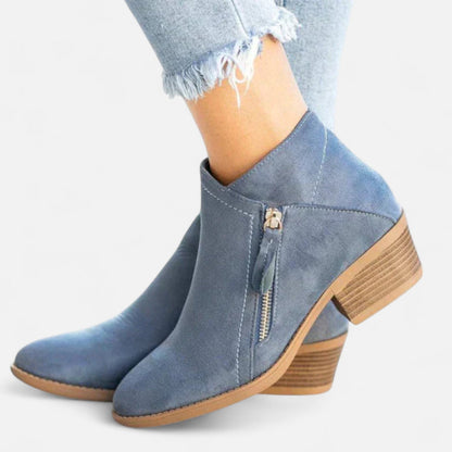 Eliaro Moda | Botas Ortopédicas de Cuero para Mujer – Comodidad Terapéutica, Estilo Sofisticado