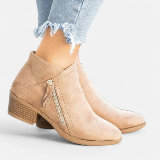 Eliaro Moda | Botas Ortopédicas de Cuero para Mujer – Comodidad Terapéutica, Estilo Sofisticado