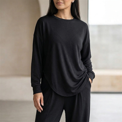 Alessia | Conjunto casual elegante con sudadera y pantalón