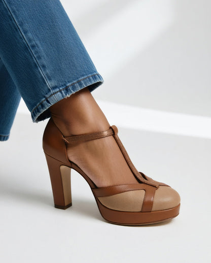 Maelyne™ — Zapatos de Tacón Retro con Sujeción Ergonómica