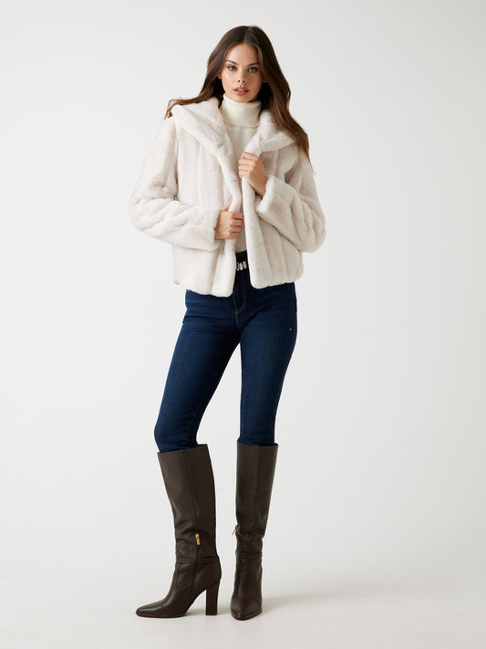 Chaqueta peluche sintético