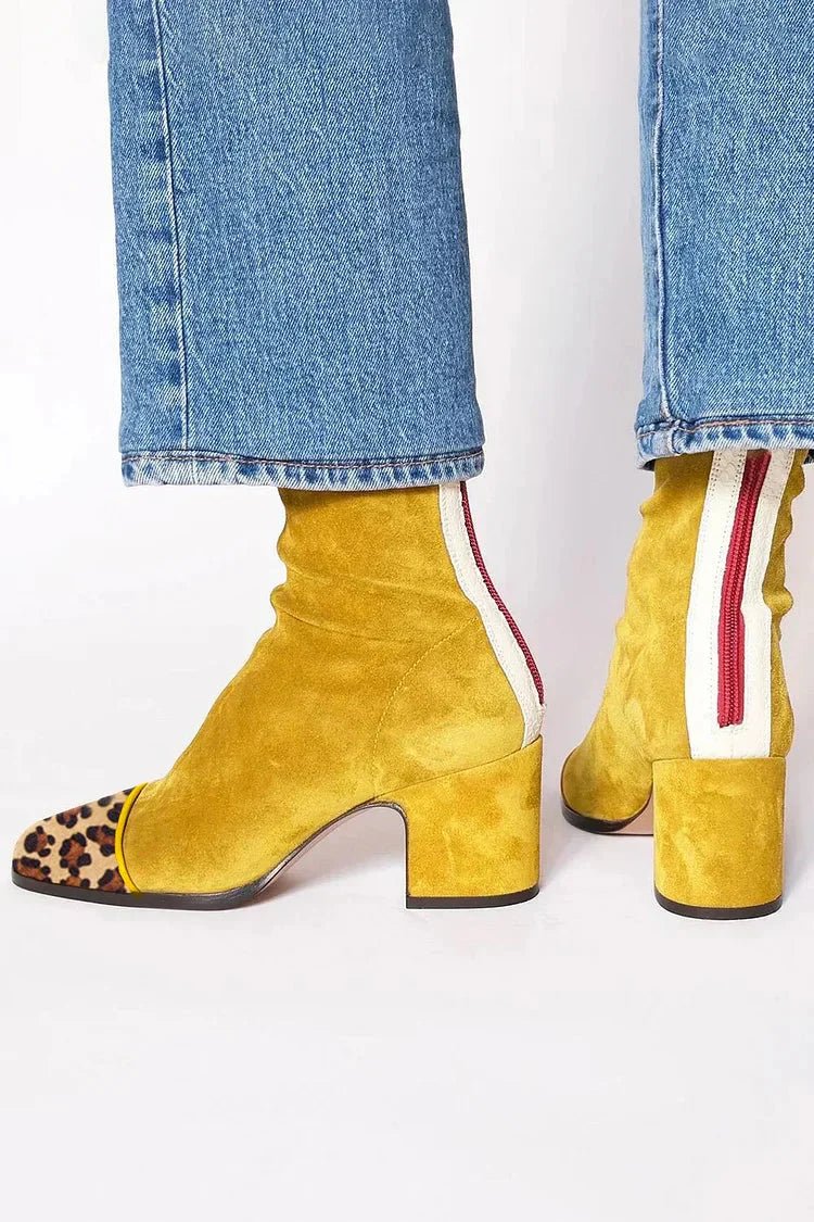 Solange™ | Botines de ante hidrofugado