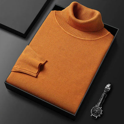 CHRISTIAN - Jersey de cuello alto de cachemira