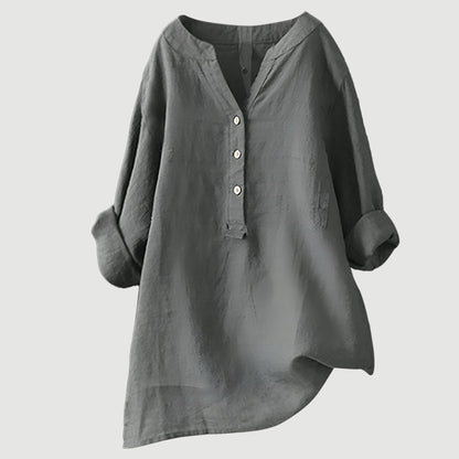 Freja™ | Blusa de Lino ligera y cómoda para mujer