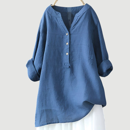 Freja™ | Blusa de Lino ligera y cómoda para mujer