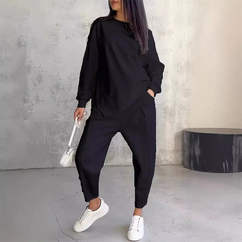 Alessia | Conjunto casual elegante con sudadera y pantalón